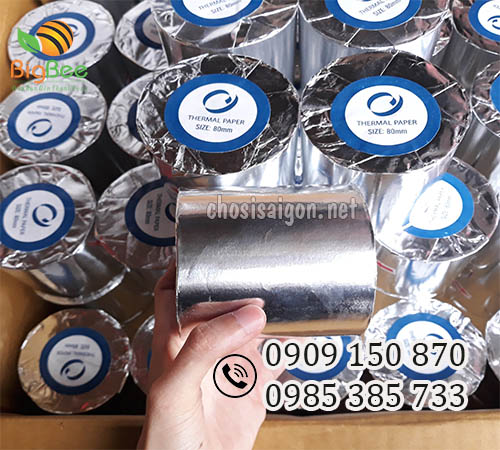 Giấy in hóa đơn nhiệt K80 giá sỉ rẻ