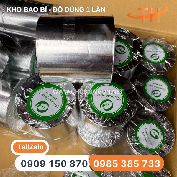 Giấy in hóa đơn nhiệt K80 x 80mm giá rẻ