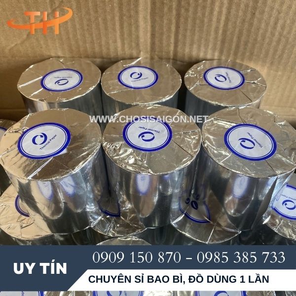 Giấy in hoá đơn nhiệt K80 chất lượng tốt sỉ rẻ ở Bình Chánh