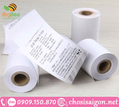 Phân phối giấy in hóa đơn thanh toán tiền giá rẻ