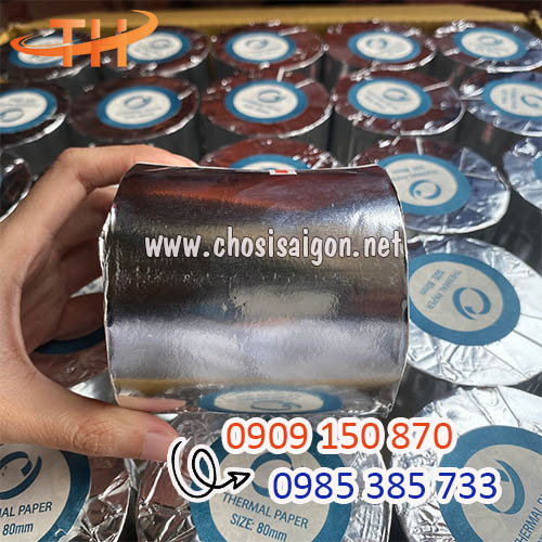 Giấy in hóa đơn tính tiền K80 giá rẻ, uy tín