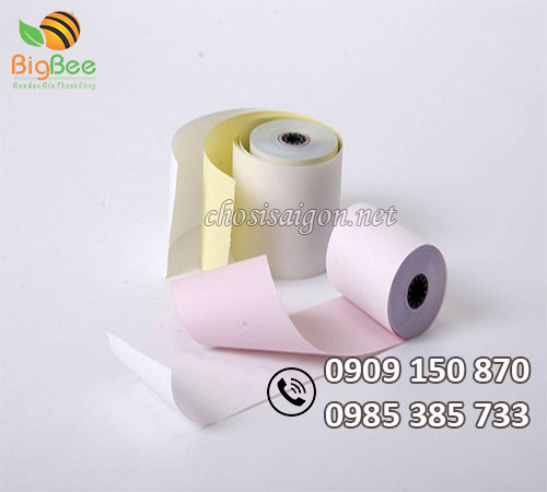 Giấy in 2 liên dạng cuộn giá sỉ rẻ