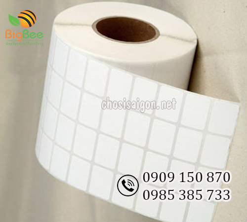 Giấy decal nhiệt 4 tem /hàng 25x15 giá tốt nhất TP.HCM