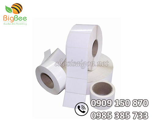 Giấy in mã vạch trà sữa 1 tem giá rẻ