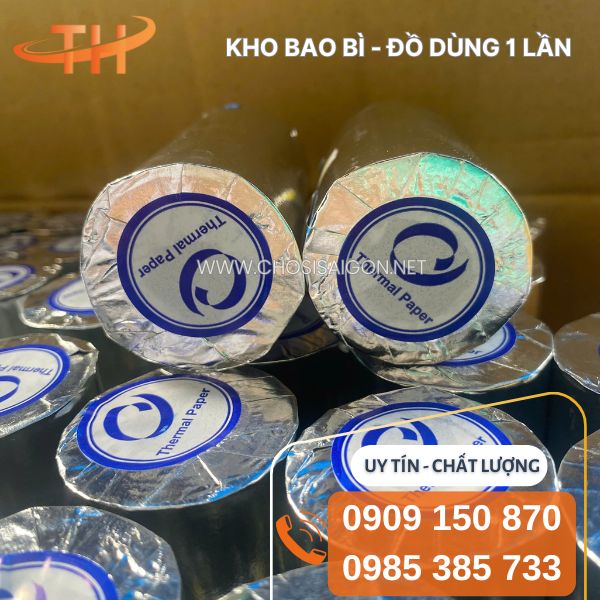 Giấy in hóa đơn nhiệt 80mm x45 giá sỉ rẻ
