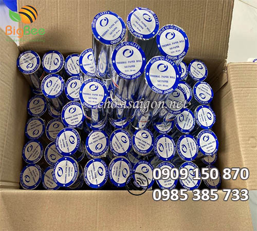 Giấy in hóa nhiệt K80 giá sỉ rẻ