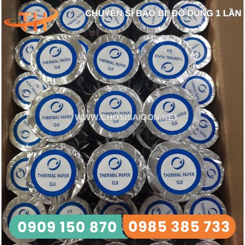 Giấy in hóa đơn nhiệt K80 x 65