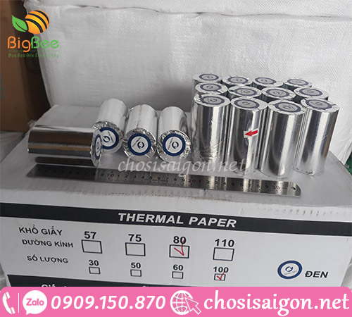 Giấy in nhiệt Thermal giá sỉ rẻ tại TP.HCM