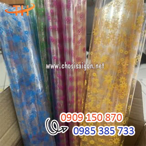 Giấy kiếng gói quà nhiều màu khác nhau sỉ rẻ