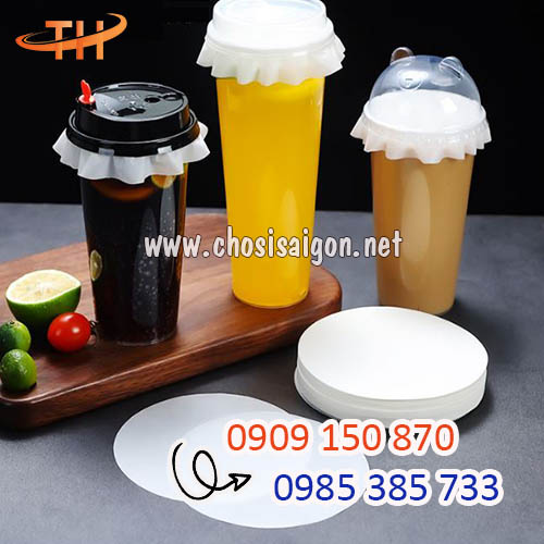 Giấy nến lót miệng ly chống tràn chất lượng tốt sỉ rẻ nhất