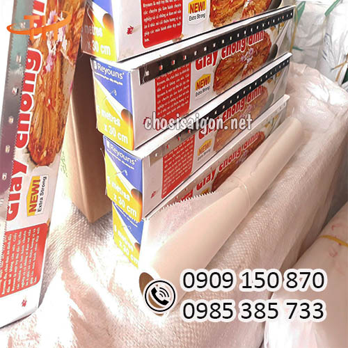 Giấy nến, giấy chống dính dạng cuộn giá rẻ