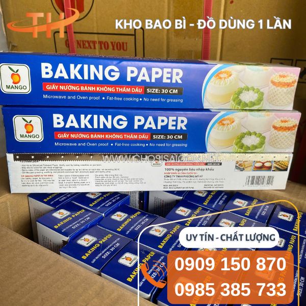 Giấy nến cuộn 30cm giá rẻ tận kho