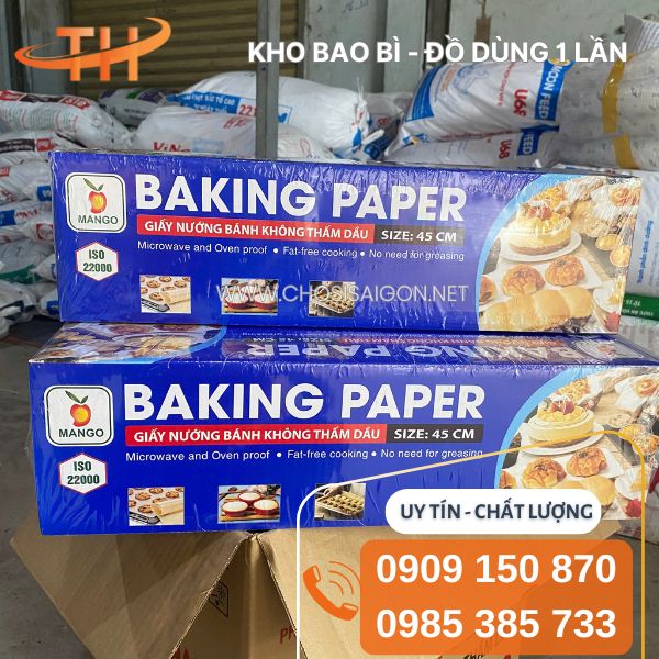 Giấy nến cuộn 45cm giá rẻ tận kho