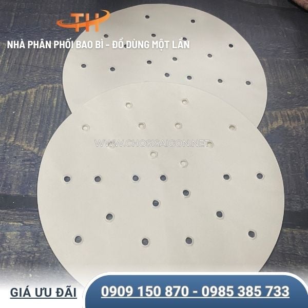 Giấy nến tròn đục lỗ