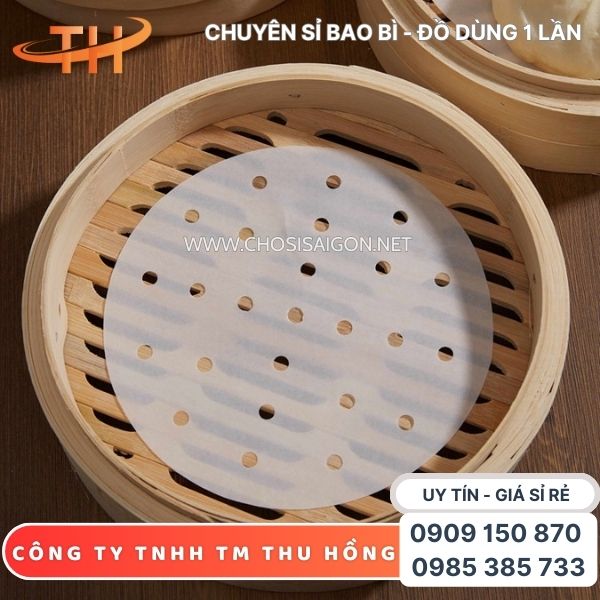 Giấy nến tròn đục lỗ an toàn, chất lượng tốt