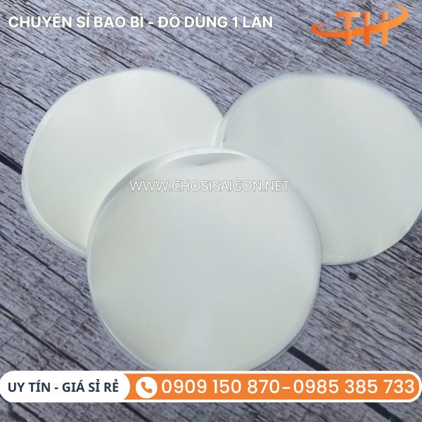 Giấy nến 13cm lót miệng ly chống tràn