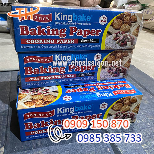 Giấy nến chống dính nướng bánh chất lượng tốt sỉ rẻ
