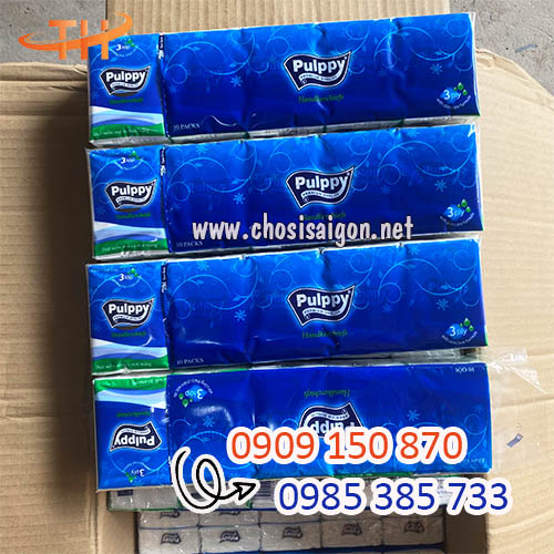 Giấy Pulppy nhỏ 3 lớp giá sỉ rẻ
