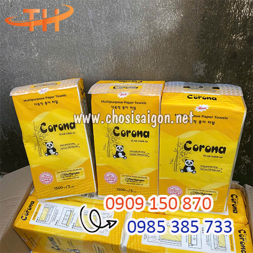 Giấy rút treo tường Corona tiện dụng giá rẻ tại TP.HCM