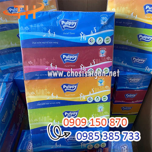 Giấy rút Pulppy chính hãng, chất lượng tốt giá sỉ rẻ