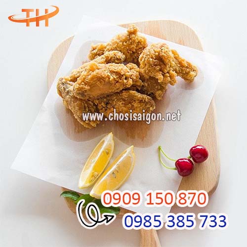 Giấy thấm dầu mỡ, đồ ăn chiên rán giá ưu đãi