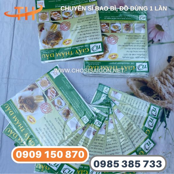 Giấy thấm dầu chính hãng giá xưởng
