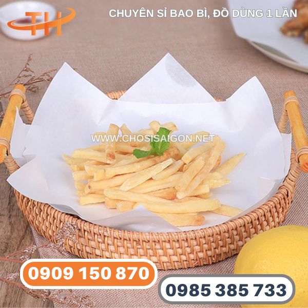 Giấy thấm dầu mỡ chiên rán giá tốt