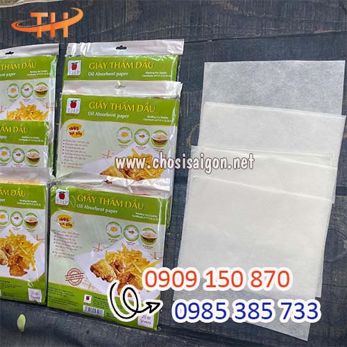 Giấy thấm dầu chính hãng giá rẻ