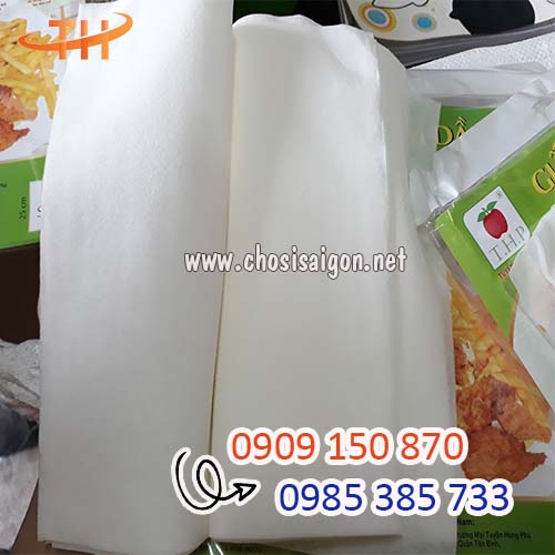 Giấy thấm dầu mỡ sỉ rẻ chính hãng