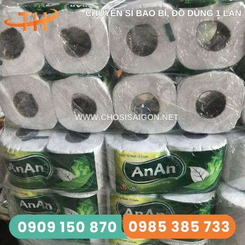 Giấy vệ sinh An An an toàn. tiết kiệm chi phí