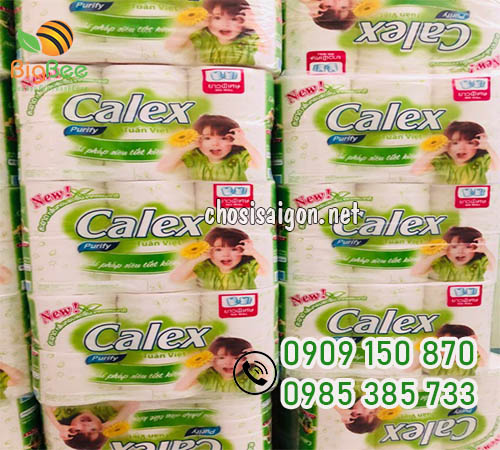 Giấy vệ sinh Calex không lõi - lốc 6 cuộn giá sỉ