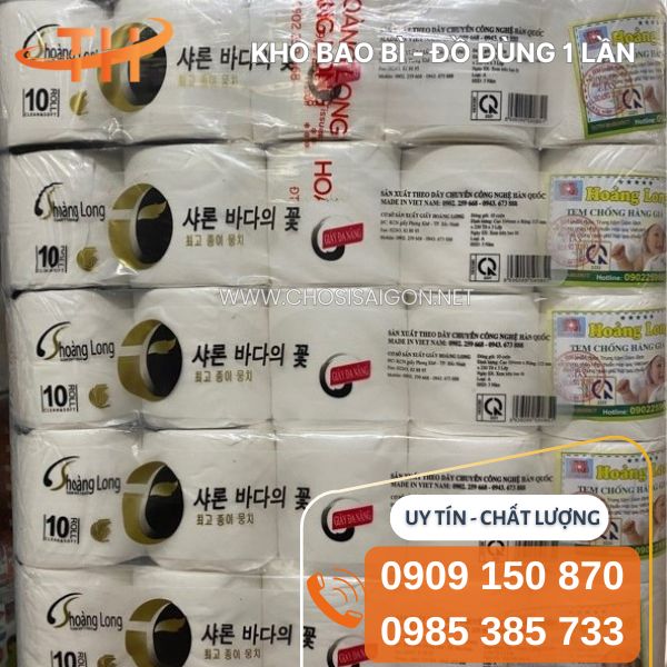 Giấy vệ sinh Hoàng Long giá tốt nhất