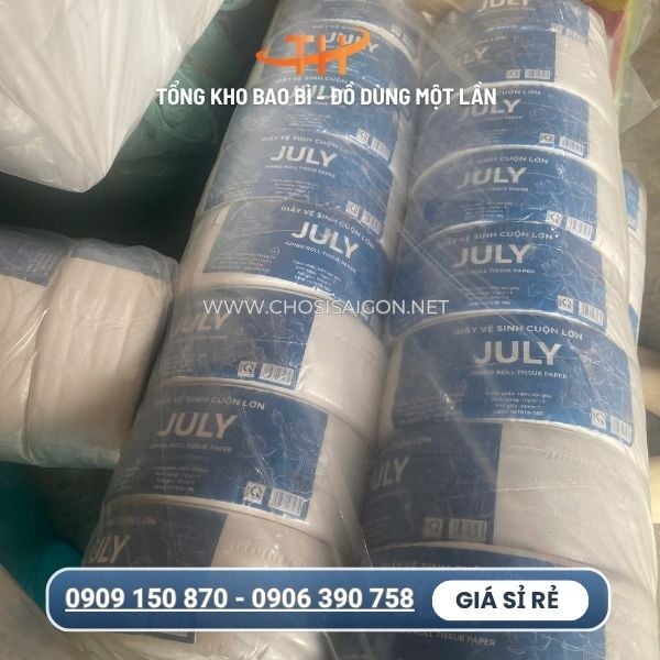 Giấy vệ sinh cuộn July