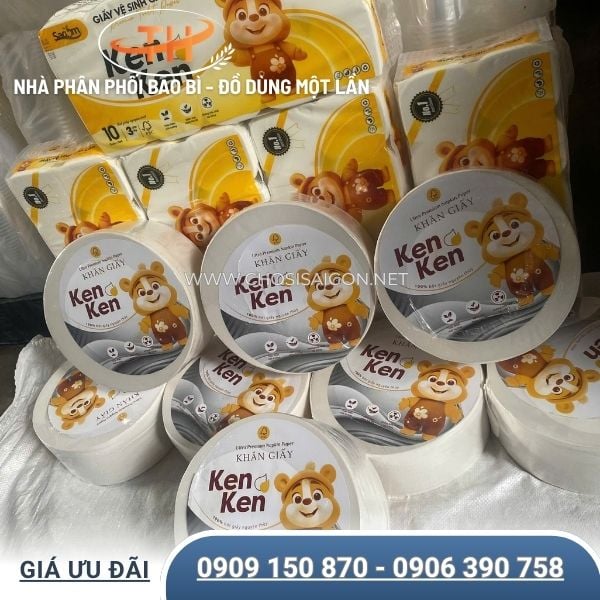 Giấy vệ sinh Ken Ken an toàn