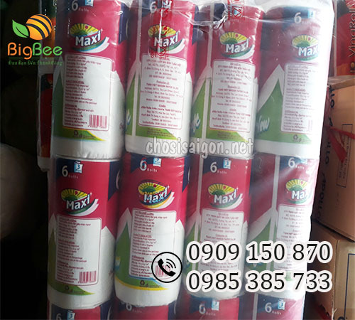 Giấy vệ sinh Maxi cao cấp giá rẻ ưu đãi