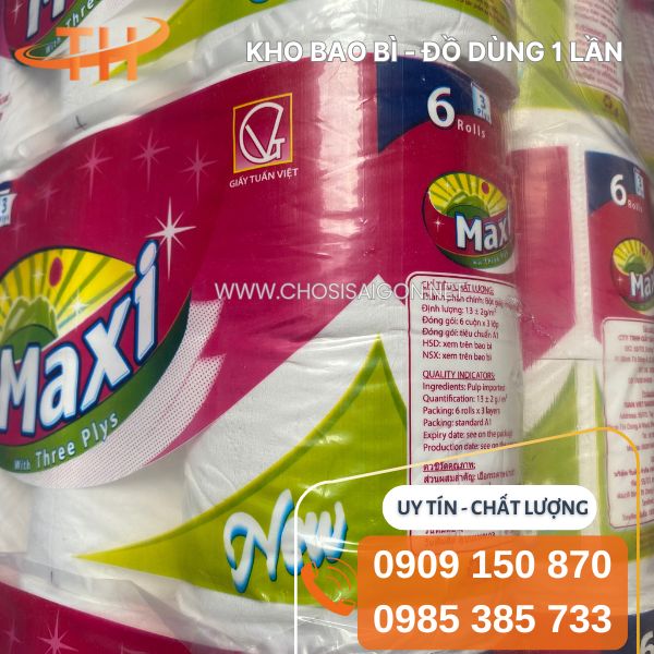 Giấy vệ sinh Maxi