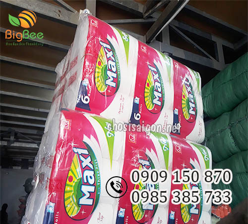 Giấy vệ sinh Maxi chính hãng, an toàn sỉ giá ưu đãi