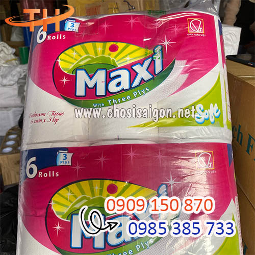Giấy vệ sinh Maxi sỉ rẻ giá tốt nhất