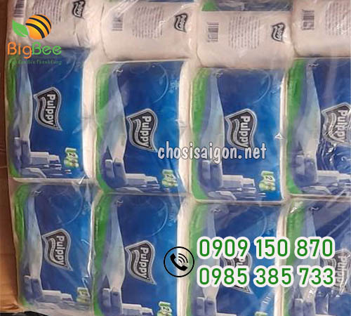 Giấy vệ sinh Pulppy - lốc 10 cuộn giá bán sỉ