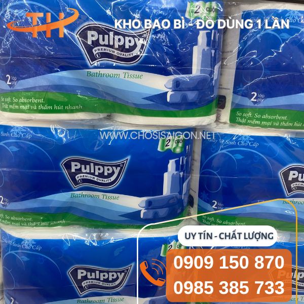 Giấy vệ sinh Pulppy giá rẻ