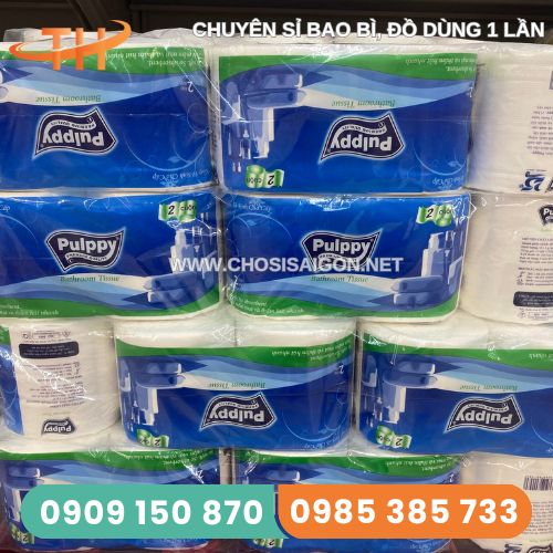 Giấy vệ sinh Pulppy an toàn, chất lượng