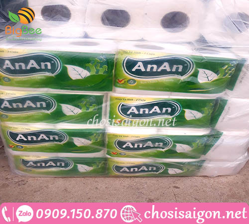 Giấy vệ sinh sạch An An giá sỉ rẻ tại TP.HCM