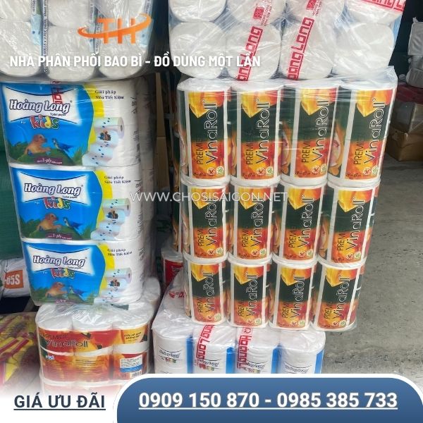 Giấy vệ sinh Vinaroll, Hoàng Long Kids