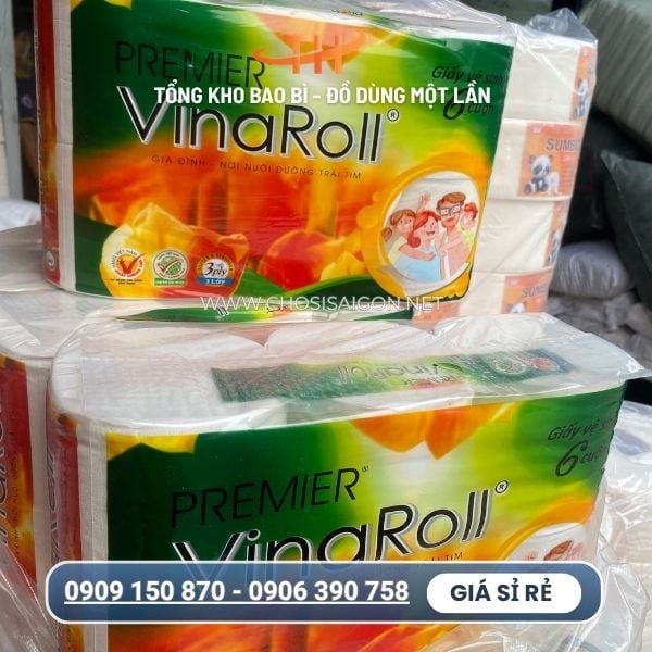 Giấy vệ sinh Vinaroll
