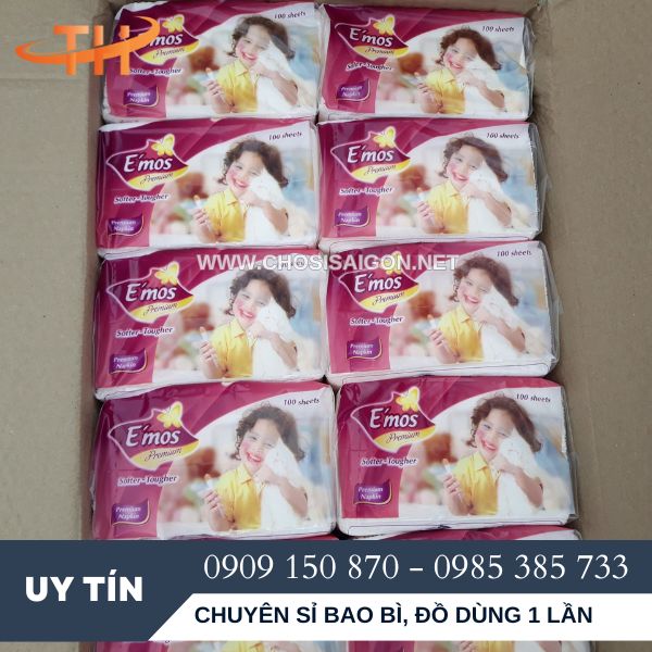 Giấy vuông E'mos giá rẻ, giao hàng nhanh