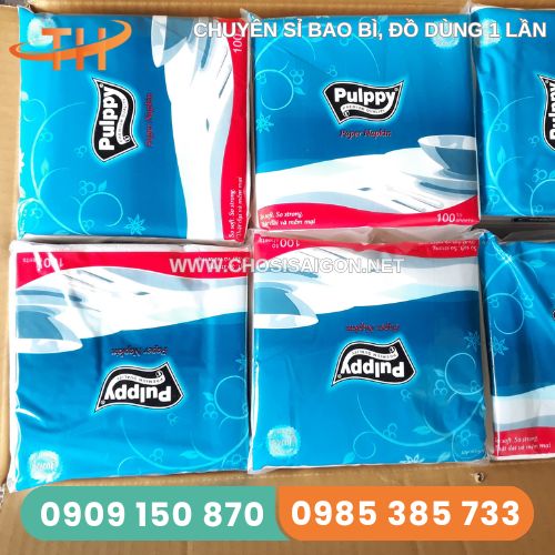 Khăn giấy vuông Pulppy