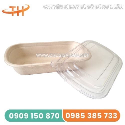 Hộp bã mía 1 ngăn