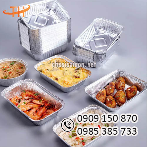 Hộp giấy bạc nướng, hấp đa năng giá tốt