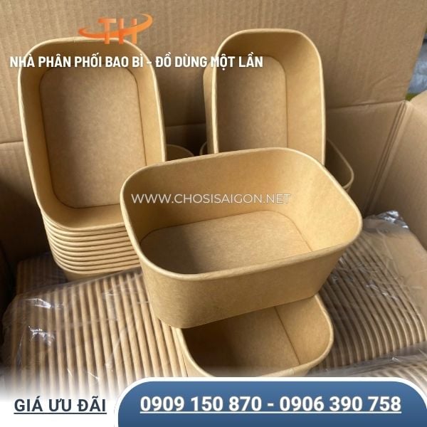 Hộp giấy kraft vuông beno