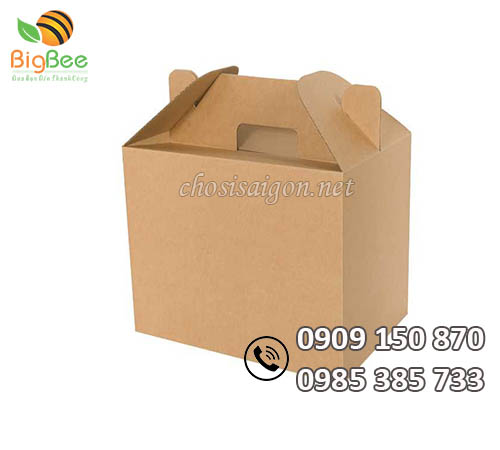 Gía sỉ hộp giấy đựng bánh có quai